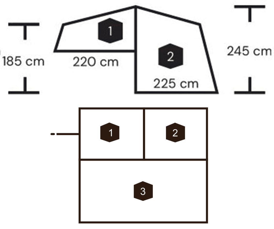 Plattegrond Sleepy Joe